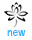The Lotus flower indicates a new product. 