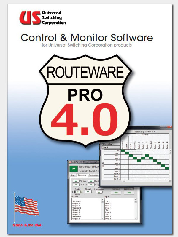routewarepro control and monitor software driver gui