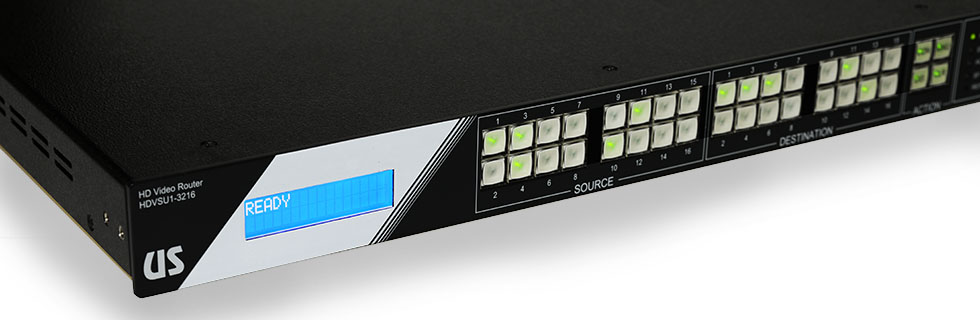 HDVSU1 HDVSU2 video switch matrix router
